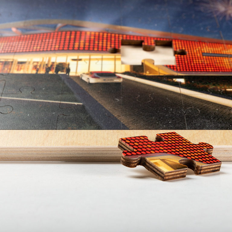 Houten puzzels Chris Russell