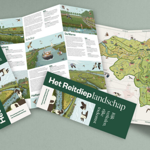 Poster Reitdieplandschap